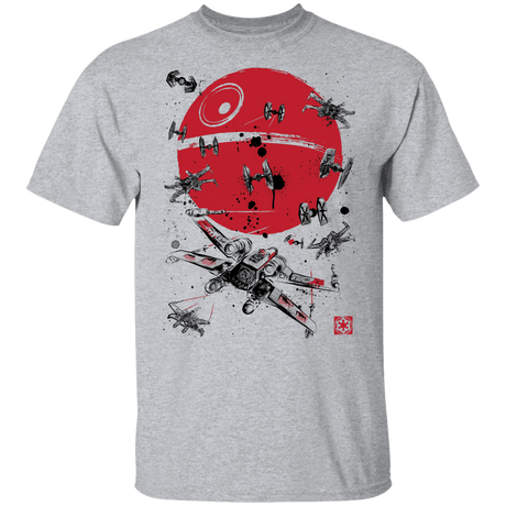 T-Shirts Sport Grey / YXS Battle of Yavin Youth T-Shirt