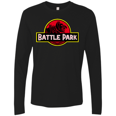 T-Shirts Black / Small Battle Park Men's Premium Long Sleeve