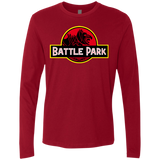 T-Shirts Cardinal / Small Battle Park Men's Premium Long Sleeve