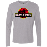 T-Shirts Heather Grey / Small Battle Park Men's Premium Long Sleeve