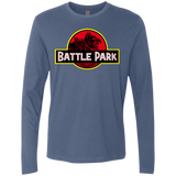T-Shirts Indigo / Small Battle Park Men's Premium Long Sleeve