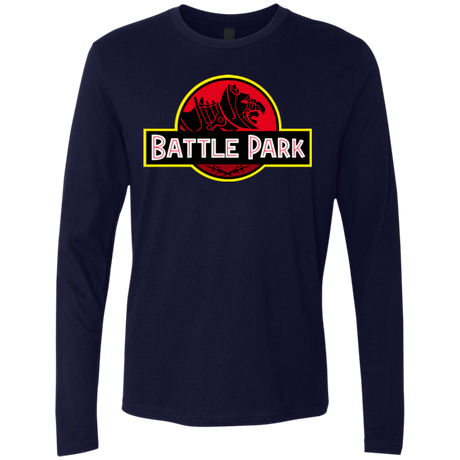 T-Shirts Midnight Navy / Small Battle Park Men's Premium Long Sleeve