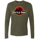 T-Shirts Military Green / Small Battle Park Men's Premium Long Sleeve