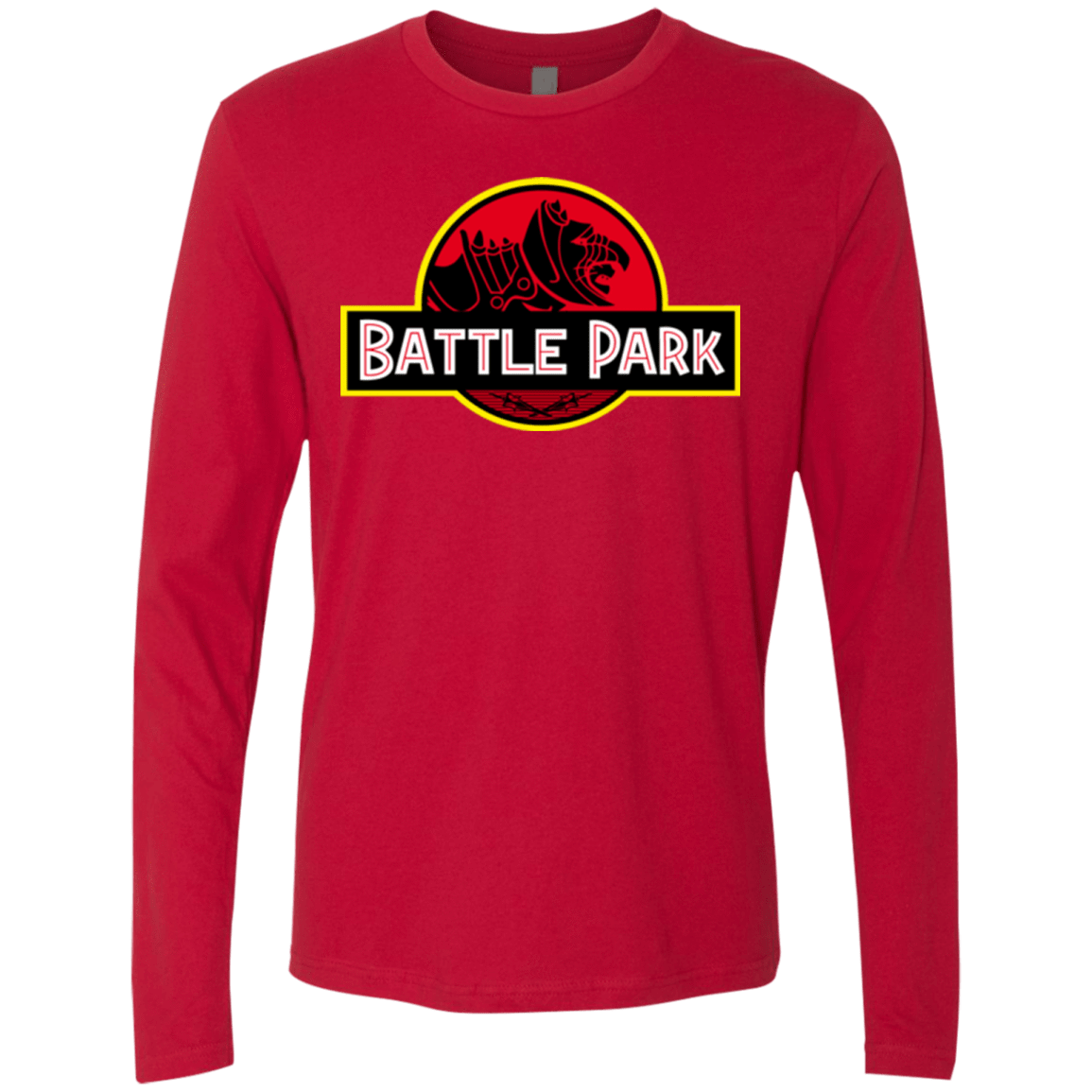 T-Shirts Red / Small Battle Park Men's Premium Long Sleeve