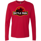 T-Shirts Red / Small Battle Park Men's Premium Long Sleeve