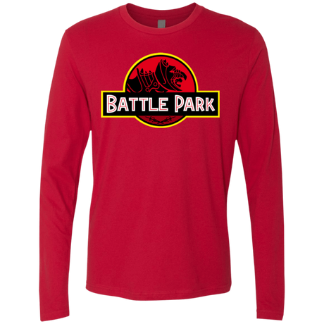 T-Shirts Red / Small Battle Park Men's Premium Long Sleeve