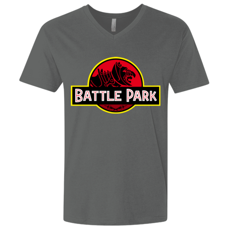 T-Shirts Heavy Metal / X-Small Battle Park Men's Premium V-Neck