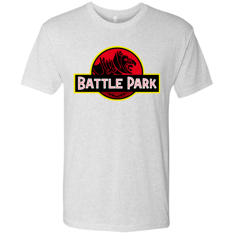T-Shirts Heather White / Small Battle Park Men's Triblend T-Shirt