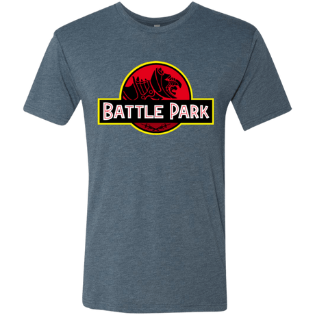 T-Shirts Indigo / Small Battle Park Men's Triblend T-Shirt
