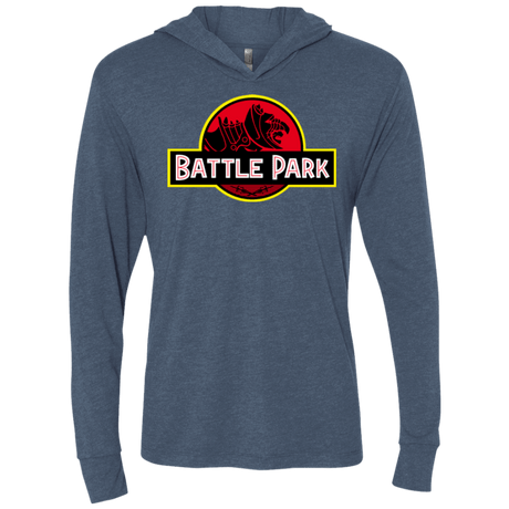 Battle Park Triblend Long Sleeve Hoodie Tee