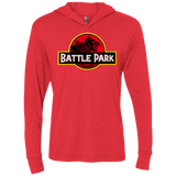 Battle Park Triblend Long Sleeve Hoodie Tee
