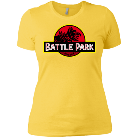 T-Shirts Vibrant Yellow / X-Small Battle Park Women's Premium T-Shirt