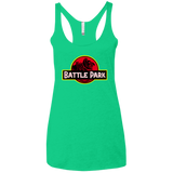 T-Shirts Envy / X-Small Battle Park Women's Triblend Racerback Tank