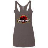 T-Shirts Macchiato / X-Small Battle Park Women's Triblend Racerback Tank