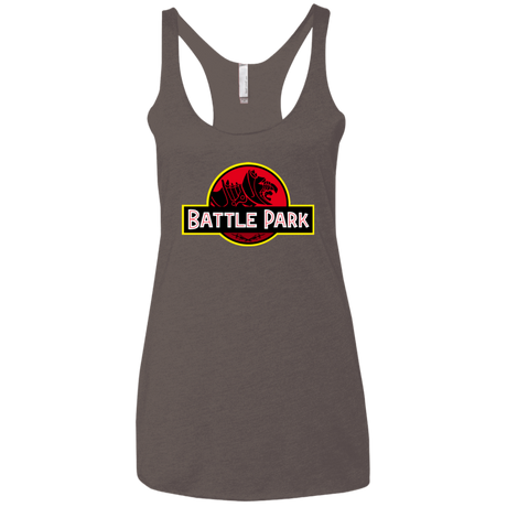 T-Shirts Macchiato / X-Small Battle Park Women's Triblend Racerback Tank