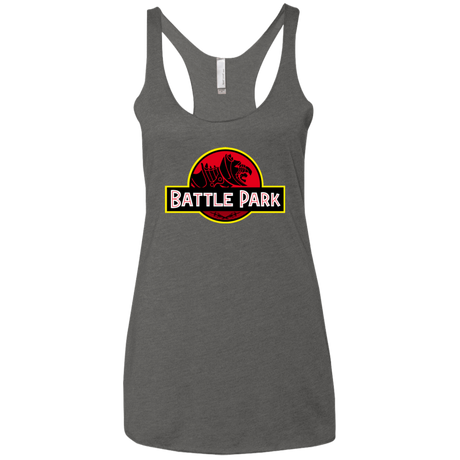 T-Shirts Premium Heather / X-Small Battle Park Women's Triblend Racerback Tank