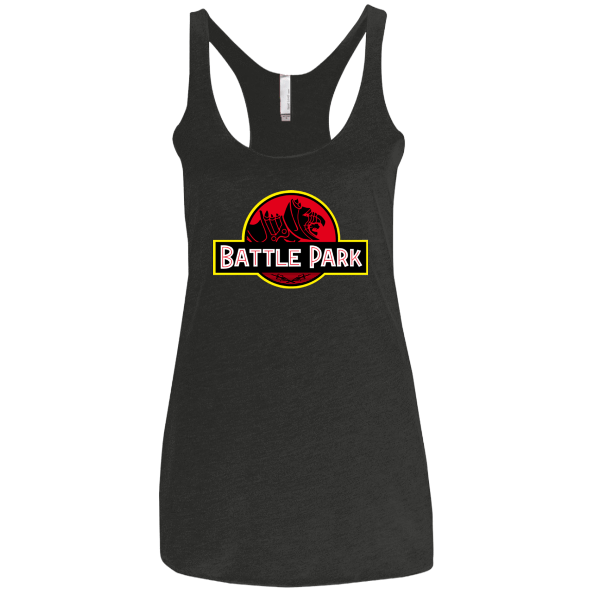 T-Shirts Vintage Black / X-Small Battle Park Women's Triblend Racerback Tank