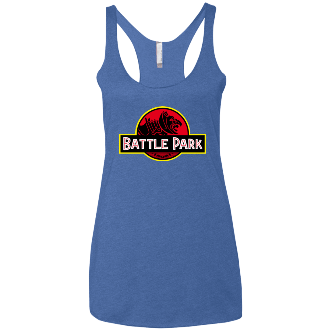 T-Shirts Vintage Royal / X-Small Battle Park Women's Triblend Racerback Tank