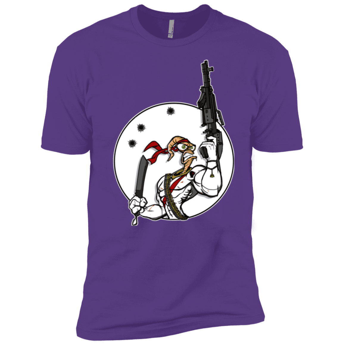 T-Shirts Purple Rush / YXS Battle Worm Boys Premium T-Shirt