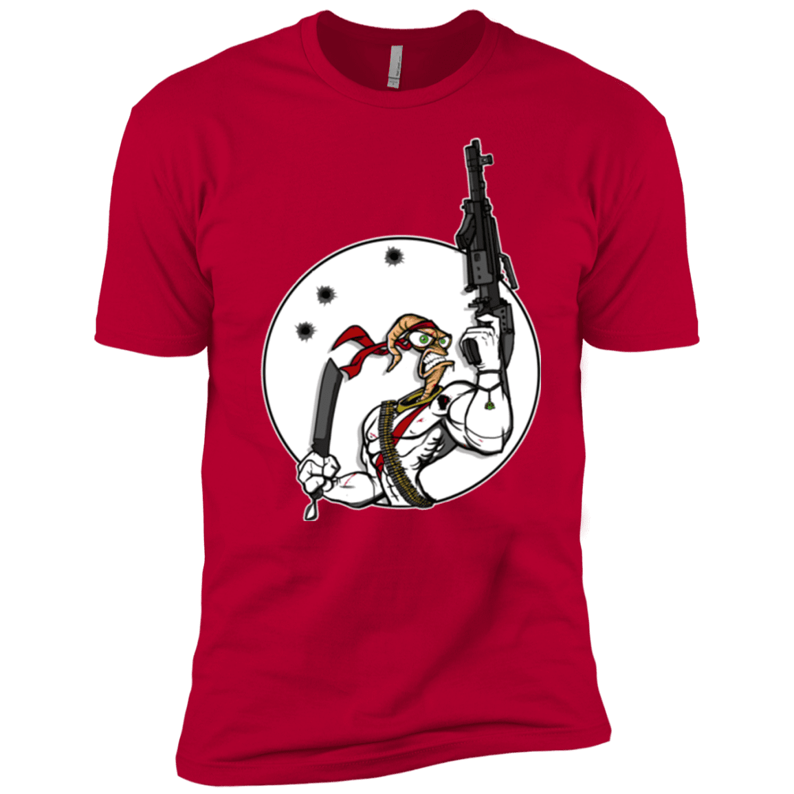 T-Shirts Red / YXS Battle Worm Boys Premium T-Shirt