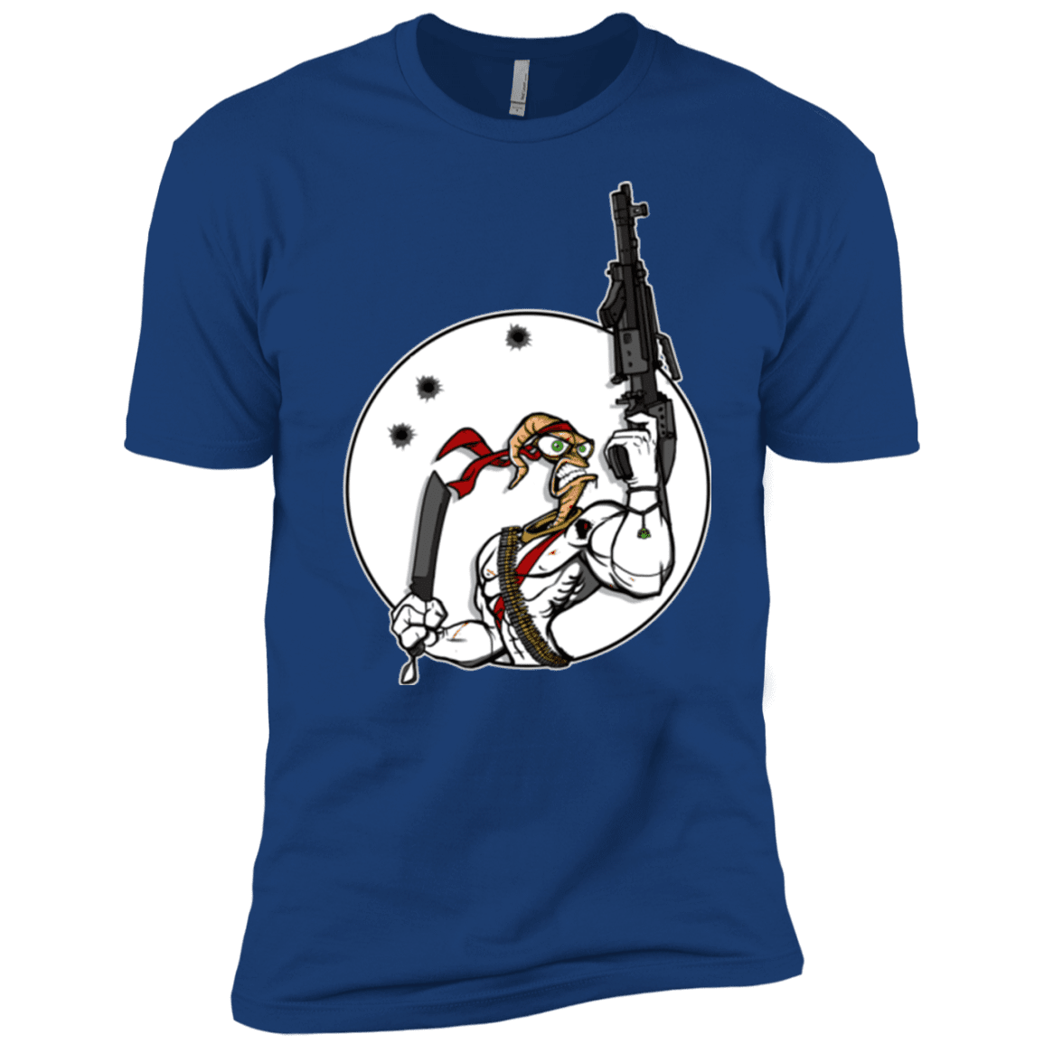 T-Shirts Royal / YXS Battle Worm Boys Premium T-Shirt