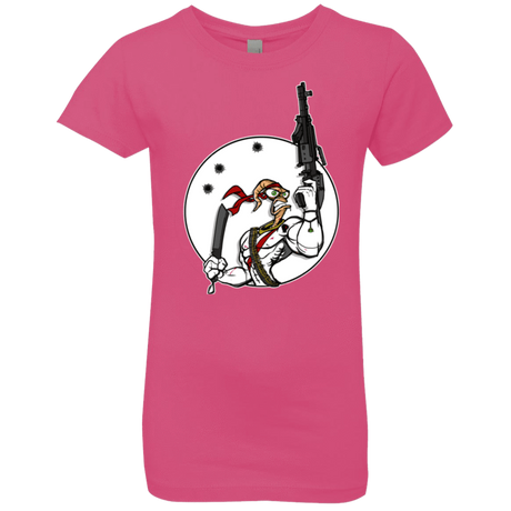 T-Shirts Hot Pink / YXS Battle Worm Girls Premium T-Shirt