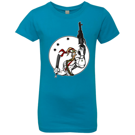 T-Shirts Turquoise / YXS Battle Worm Girls Premium T-Shirt
