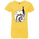 T-Shirts Vibrant Yellow / YXS Battle Worm Girls Premium T-Shirt