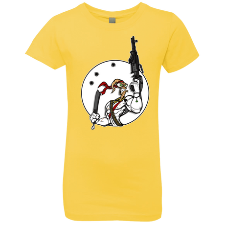 T-Shirts Vibrant Yellow / YXS Battle Worm Girls Premium T-Shirt