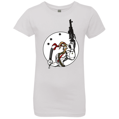 T-Shirts White / YXS Battle Worm Girls Premium T-Shirt