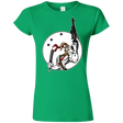 T-Shirts Irish Green / S Battle Worm Junior Slimmer-Fit T-Shirt