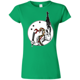 T-Shirts Irish Green / S Battle Worm Junior Slimmer-Fit T-Shirt