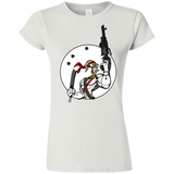 T-Shirts White / S Battle Worm Junior Slimmer-Fit T-Shirt