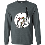 T-Shirts Dark Heather / S Battle Worm Men's Long Sleeve T-Shirt