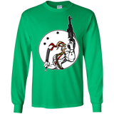 T-Shirts Irish Green / S Battle Worm Men's Long Sleeve T-Shirt