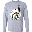 T-Shirts Sport Grey / S Battle Worm Men's Long Sleeve T-Shirt