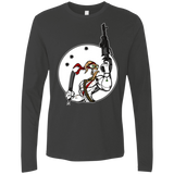 T-Shirts Heavy Metal / S Battle Worm Men's Premium Long Sleeve