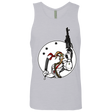 T-Shirts Heather Grey / S Battle Worm Men's Premium Tank Top