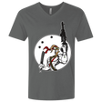 T-Shirts Heavy Metal / X-Small Battle Worm Men's Premium V-Neck