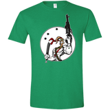 T-Shirts Heather Irish Green / S Battle Worm Men's Semi-Fitted Softstyle