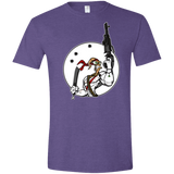 T-Shirts Heather Purple / S Battle Worm Men's Semi-Fitted Softstyle