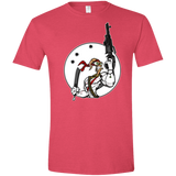 T-Shirts Heather Red / S Battle Worm Men's Semi-Fitted Softstyle