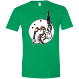 T-Shirts Irish Green / S Battle Worm Men's Semi-Fitted Softstyle
