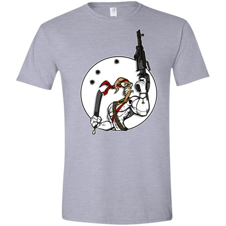 T-Shirts Sport Grey / X-Small Battle Worm Men's Semi-Fitted Softstyle