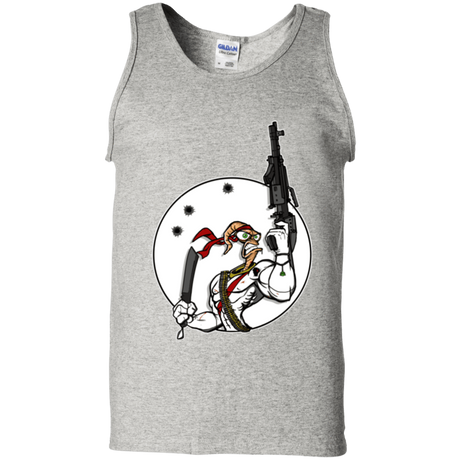 T-Shirts Ash / S Battle Worm Men's Tank Top