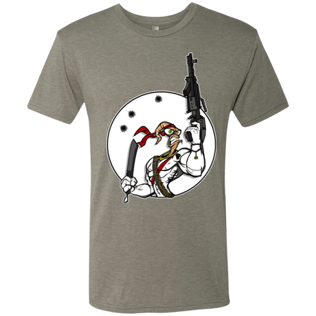 T-Shirts Venetian Grey / S Battle Worm Men's Triblend T-Shirt