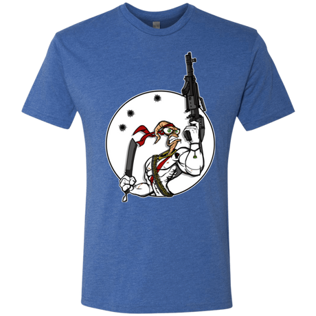 T-Shirts Vintage Royal / S Battle Worm Men's Triblend T-Shirt