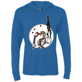 T-Shirts Vintage Royal / X-Small Battle Worm Triblend Long Sleeve Hoodie Tee