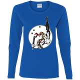 T-Shirts Royal / S Battle Worm Women's Long Sleeve T-Shirt