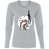 T-Shirts Sport Grey / S Battle Worm Women's Long Sleeve T-Shirt